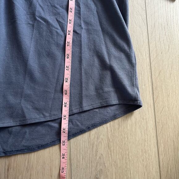 Thomas Dean Men's Dusty Blue Performance Button Down Size XXL - Picture 8 of 8